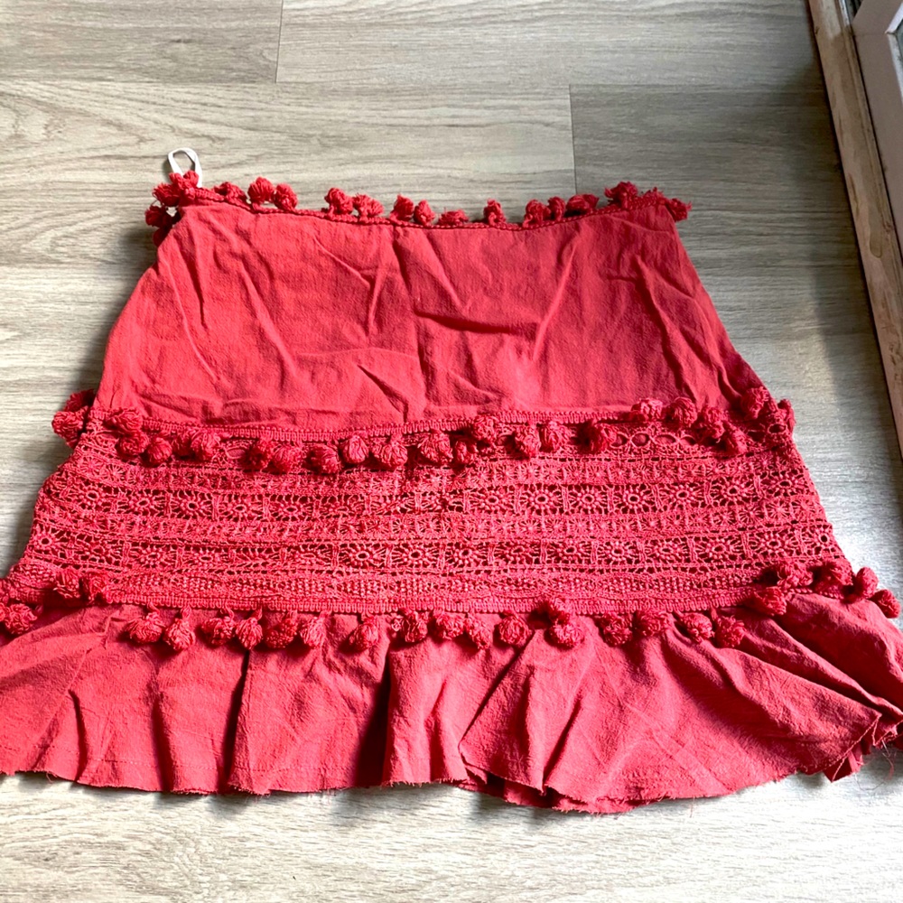 Boho tassle skirt